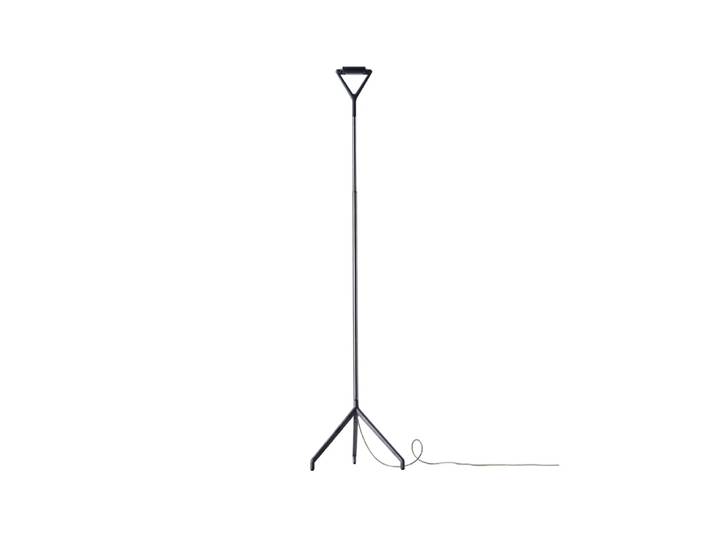 Luceplan Lampadaire Lola D15ND noir, aluminium