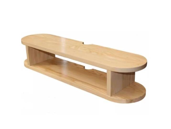 lowboard Schwimmender TV-Ständer, wandmontiertes Entertainment-Center Und Schrankregal mit Stauraum unter dem TV-Regal for das Wohnzimmer