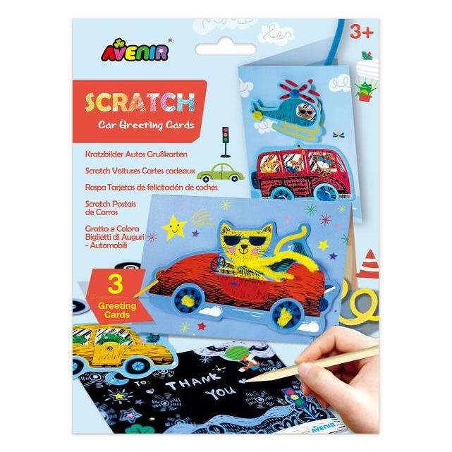 Avenir (Bundle) - Scratch Greeting Card - Cars (58CH221856) (58CH221856)