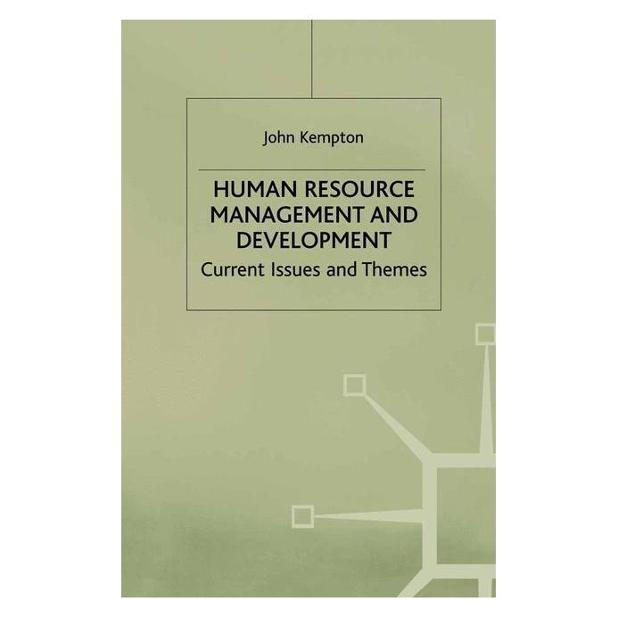 Springer Human Resource Management and Development (Englisch, Softcover, J. Kempton) (55821248)