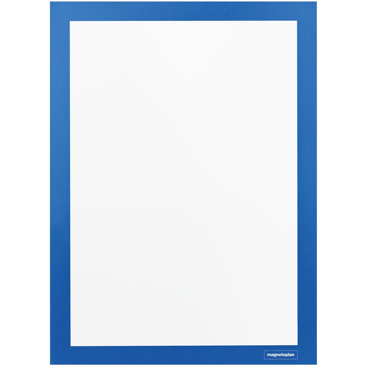 magnetoplan 2 Magnetrahmen selbstklebend Magnetofix blau A4