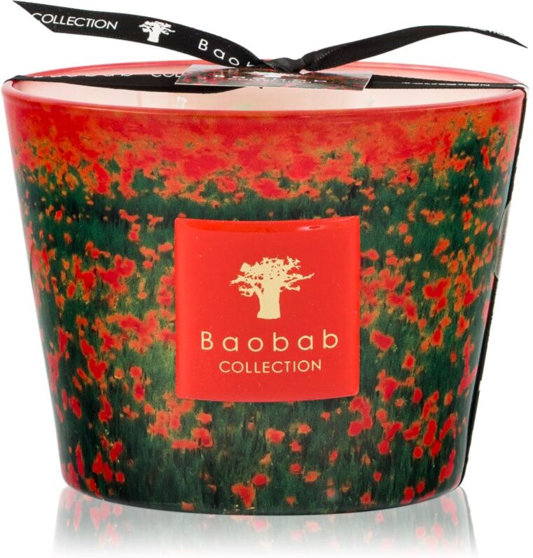 Baobab Collection Arty Flowers Poppies bougie parfumée 500 g