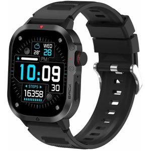 Denver Smartwatch SWC-195B, 46 mm, EKG, Aluminium, schwarz