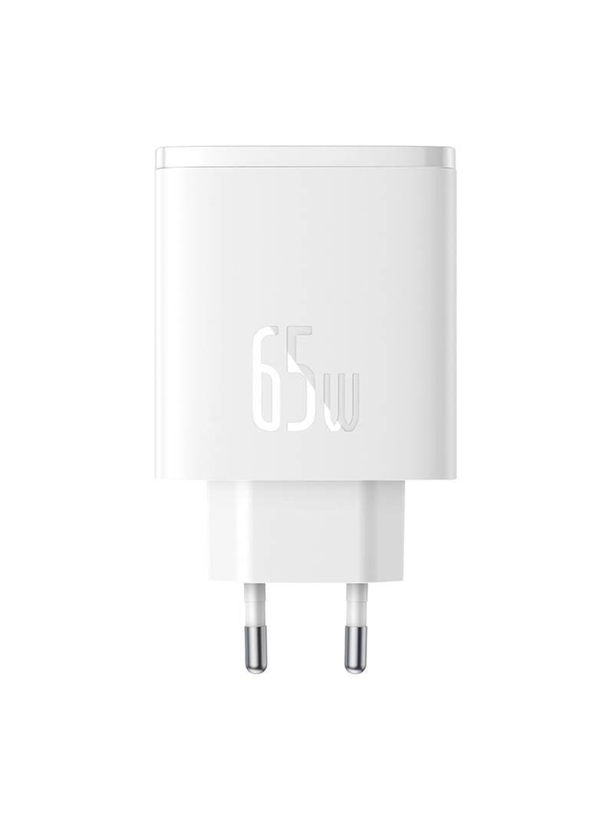 Baseus Wall charger OS-Cube Pro 2xUSB-C + USB 65W (white)