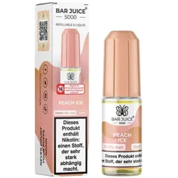 Peach Ice NicSalt Liquid by Bar Juice 5000 10ml / 20mg
