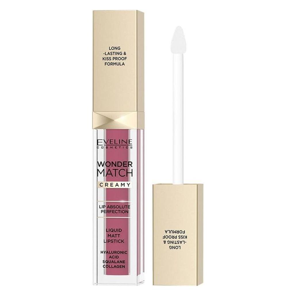 Eveline Wonder Match Matte Liquid Lipstick 03 6.8Ml (03 Mauve) (44834487)