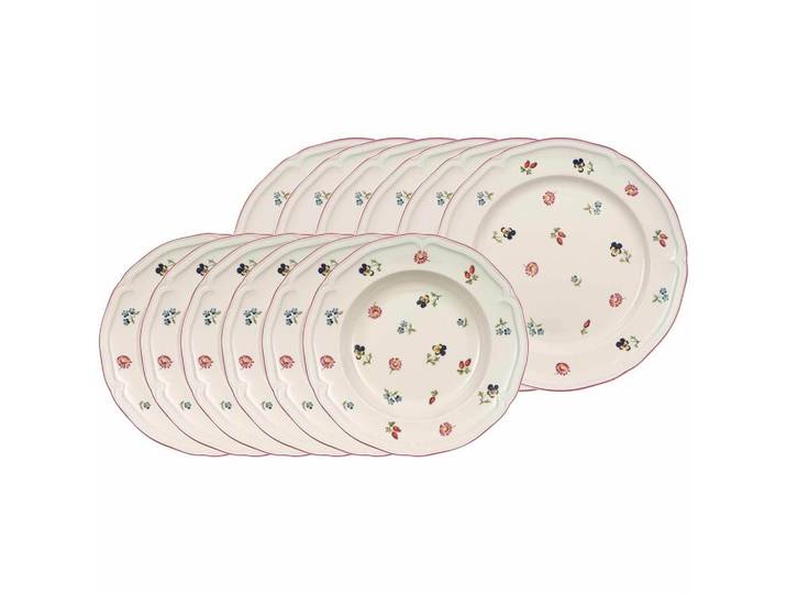 TAFELSERVICE Petite Fleur weiß 12-tlg.