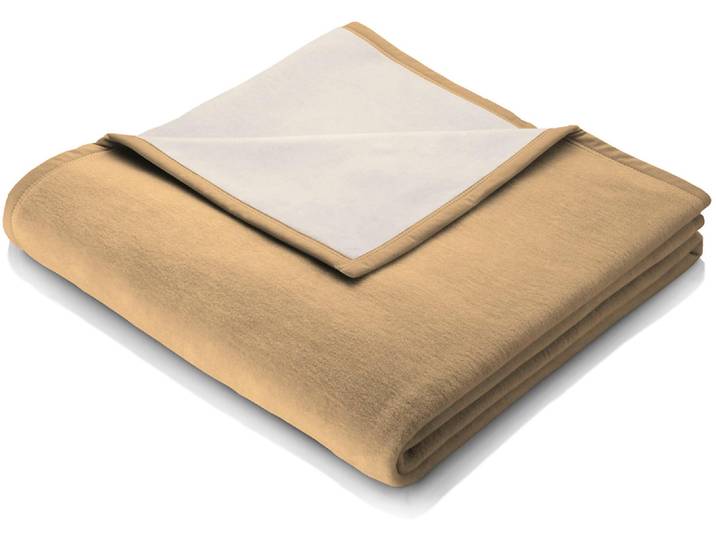 Biederlack Exklusiv Doubleface Wohndecke Doubleface mit Velourband-Einfassung, 150x200cm