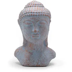Tranquility Buddha Head  - Blue Copper