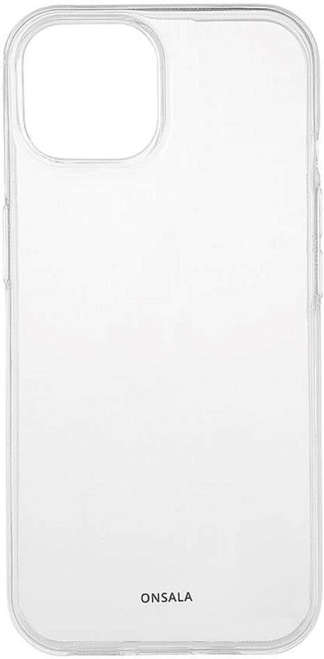 iPhone 15 Plus Onsala 100% Genanvendt Plastik Bagside Cover - Gennemsigtig