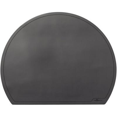 Durable Schreibunterlage halbrund schwarz