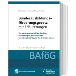 Bundesausbildungsförderungsgesetz mit E, Fachbücher von Deutsches Studierendenwerk