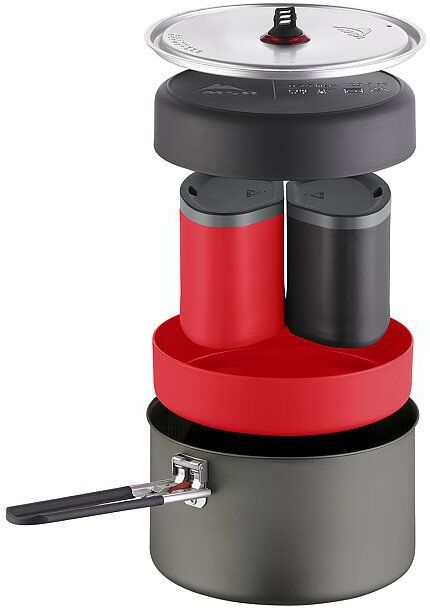 MSR Camping-Kochgeschirr Alpinist 2 System grau B