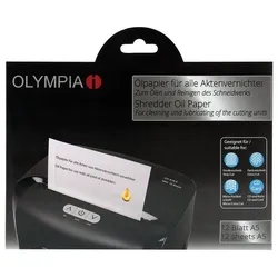 OLYMPIA Aktenvernichter-Ölblätter 12 Blatt