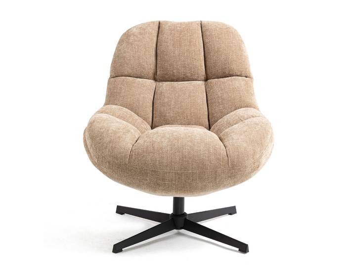 Fauteuil pivotant sable