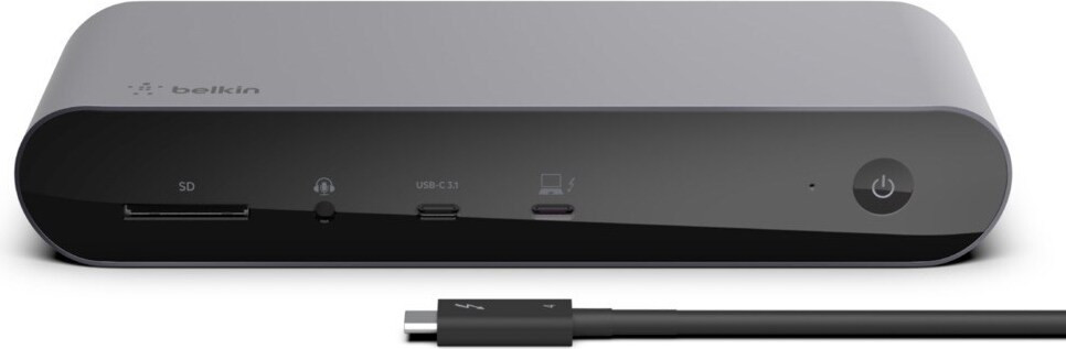 Belkin Thunderbolt 4 Pro Dock voor drie beeldschermen INC006VFSGY