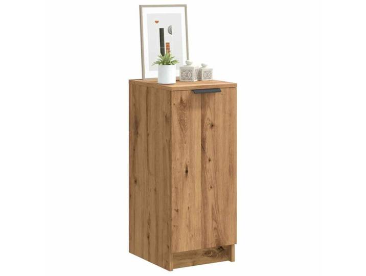 Armoire à chaussures chêne artisanal bois d ingénierie