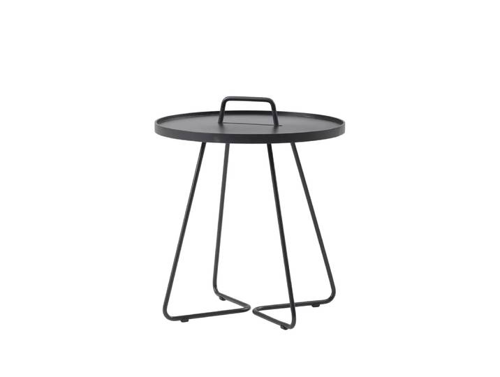 Cane-line Table On the Move Ø44 cm Black