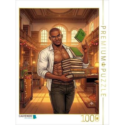 CALVENDO Puzzle Der Bibliothekar | 1000 Teile Lege-Größe 64x48cm Foto-Puzzle für glückliche Stunden, von , Calvendo Puzzle