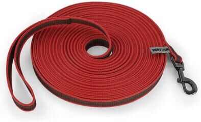 Uplifted Finds Pro Grip Latex Silk Long Range Training Leash red 5 M