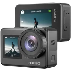 Akaso Brave 7 (30p, WLAN), Action Cam, Grau, Schwarz