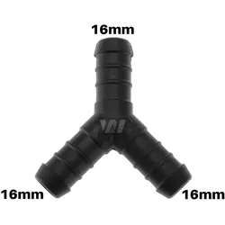WamSter® Y Schlauchverbinder Pipe Connector 16mm Durchmesser