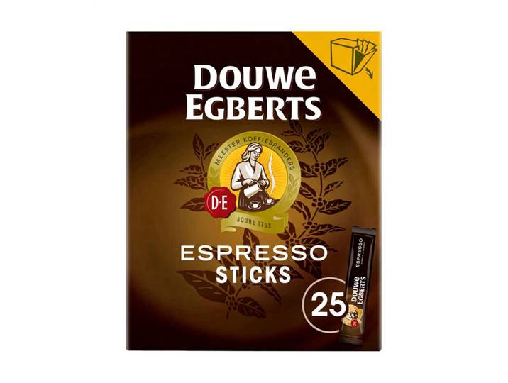 Douwe Egberts Instant Koffie Espresso - 25 Sachets, 45 g