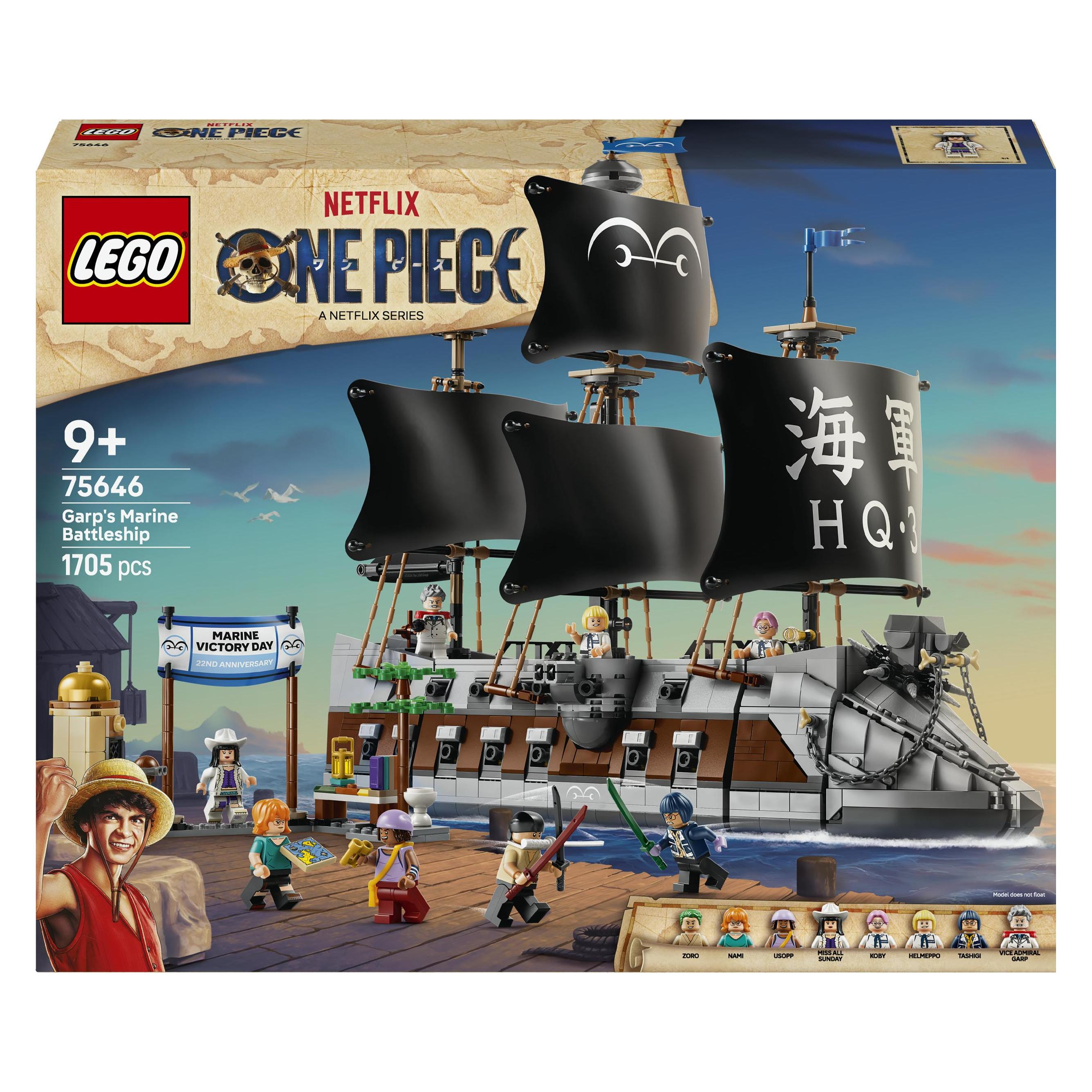LEGO Statek Monkey D. Garpa (75646)