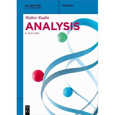 Analysis, Taschenbuch von Walter Rudin, De Gruyter Mouton, 978-3-11-075042-3