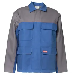Multinorm Bundjacke 2-lagig "MAJOR PROTECT" kornblau/grau - 54 - Blau