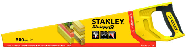Scie à main Stanley Sharpcut 20