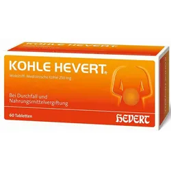 KOHLE Hevert Tabletten 60 St