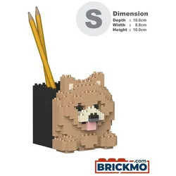 JEKCA Bricks Pomeranian Pencil Cup 01S ST01DPC11