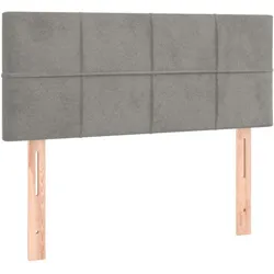 vidaXL, Boxspringbett, Gavenus (Block mit Quadraten) (100 x 200 cm)