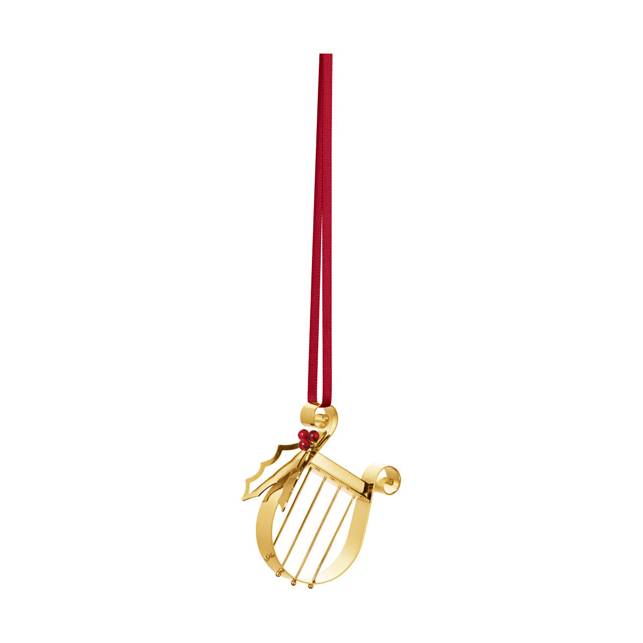 Georg Jensen kerstversiering 2026 Harpa, goud