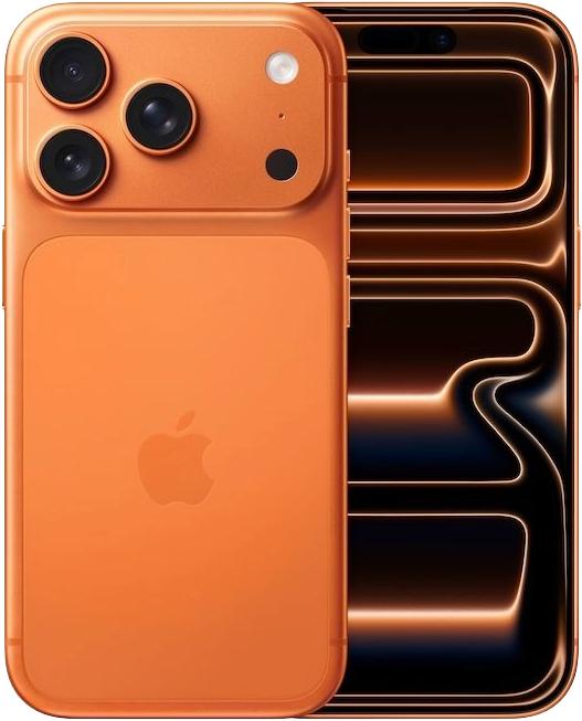 Apple iPhone 17 Pro - 5G Smartphone - Dual-SIM / Interner Speicher 256 GB - Cosmic Orange