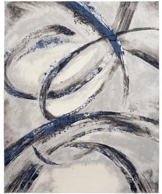 Nourison Brushstrokes Indoor only Abstract Area Rug