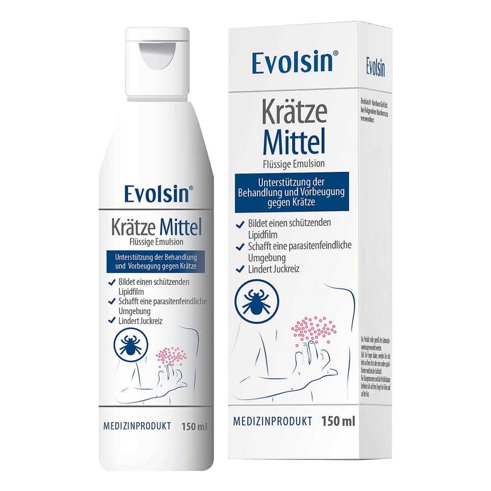 Evolsin medical UG (haftungsbeschränkt) Evolsin Krätze Mittel Emulsion 18758128