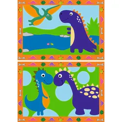 Ravensburger Beschäftigung - CreArt, Malen nach Zahlen Junior - Land der Dinosaurier