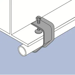 ABB ECH-45 Trägerhalter für Rohr, schraubbar, für 45mm 7TCA084220R0144