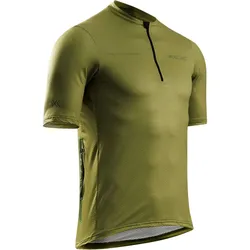 X-BIONIC Corefusion Gravel Fahrradtrikot Herren E111 - olive green/olive clay XL