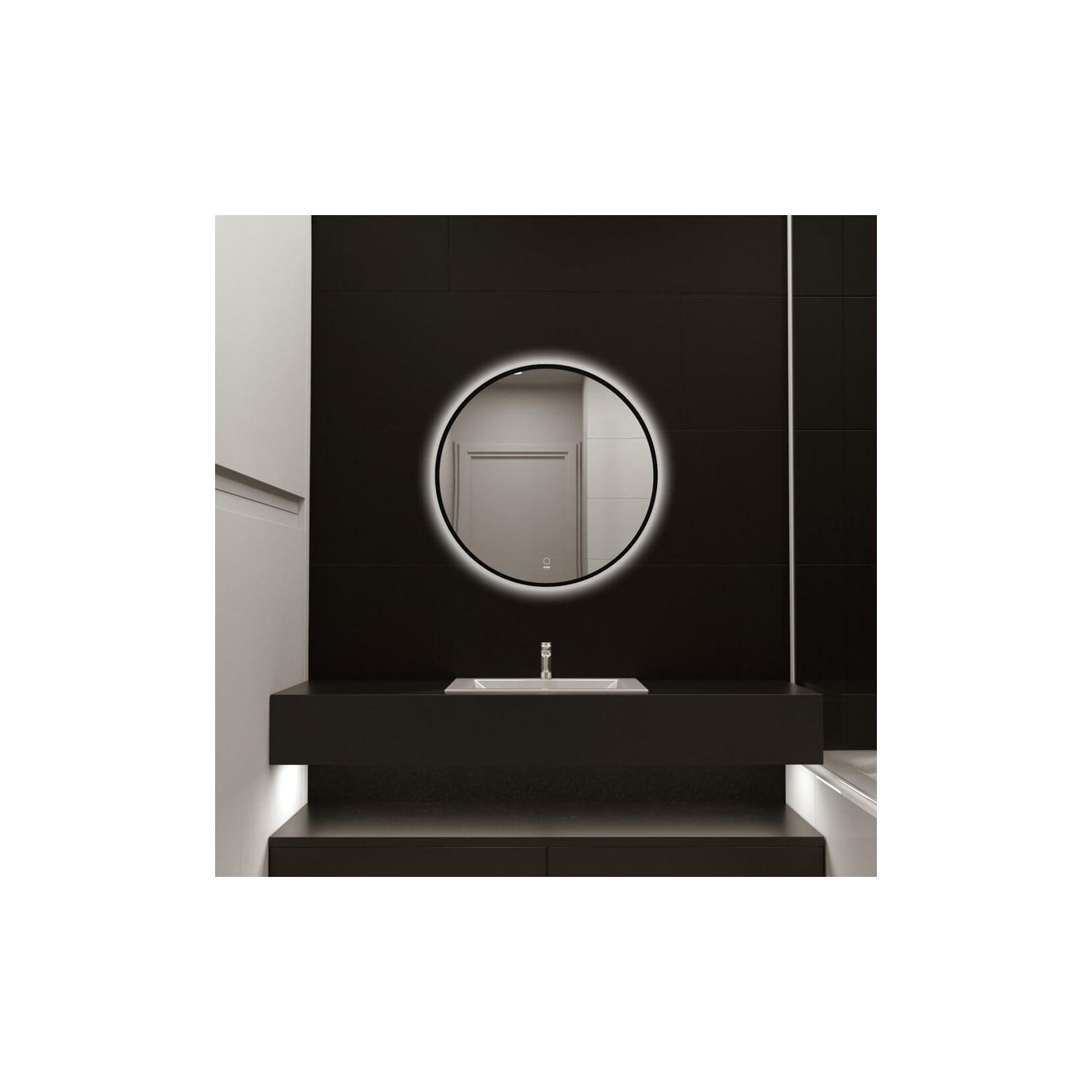 HOME DELUXE LED-Spiegel Rund DUBI - 60 cm