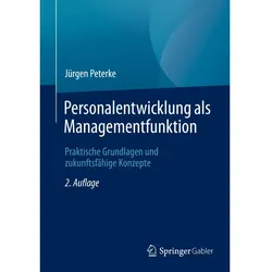 Personalentwicklung als Managementfunktion, Fachbücher von Jürgen Peterke