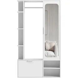 GARDEROBE mit Spiegel ELIOR
