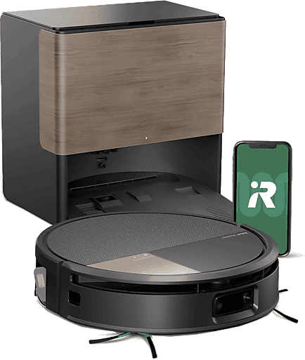Robot friegasuelos - IRobot Roomba Max 776 Combo, Depósito 260 ml, Autonomía 250 min, 63 dB(A), Negro