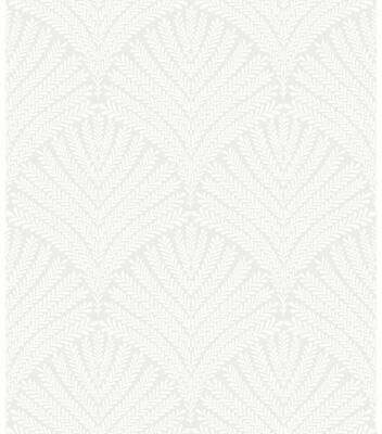 York Wallcoverings Beachcomber Light Grey & White Wallpaper
