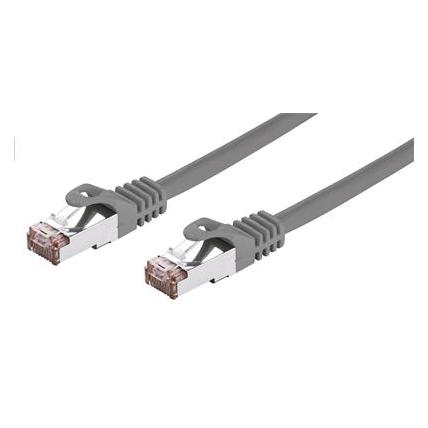 C-Tech Cable patchcord Cat6, FTP, gray, 2m (FTP, CAT6, 2 m) (8954125014836)