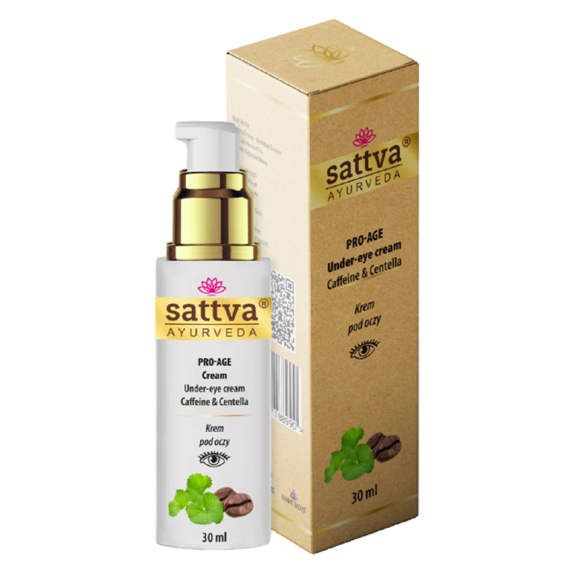 Sattva Ayurveda Sattva Pro Age Under Eye Cream 30Ml (Augenpflege Crème, 30 ml, Tag + Nacht) (45155895)