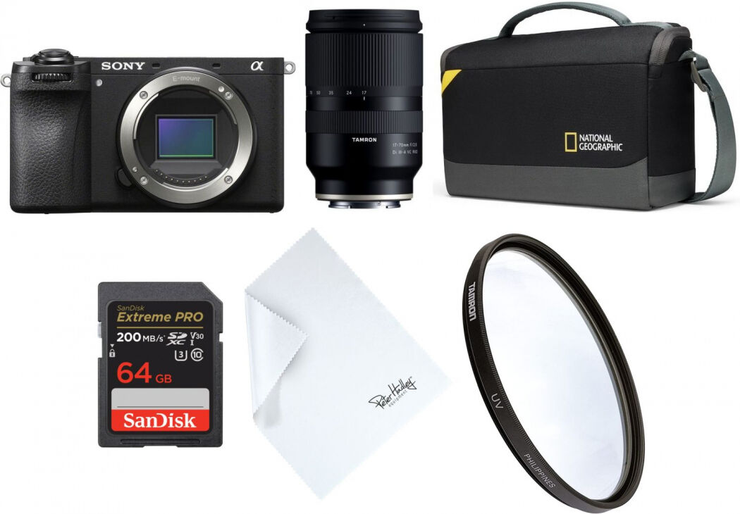 Sony Alpha ILCE-6700 + Tamron 17-70mm f2,8 WM-Set