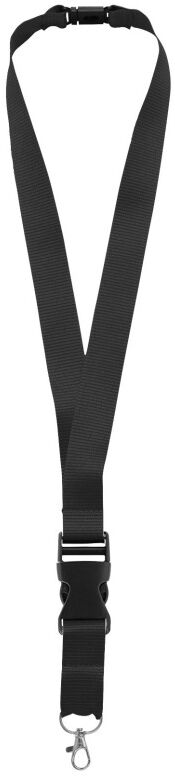 Tour de cou personnalisable avec boucle détachable Yogi noir